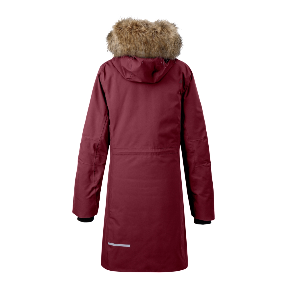 didriksons erika parka wine red